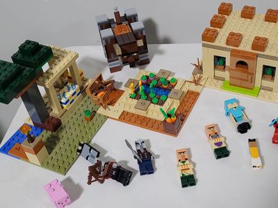 Lego Minecraft The Illager Raid 21160