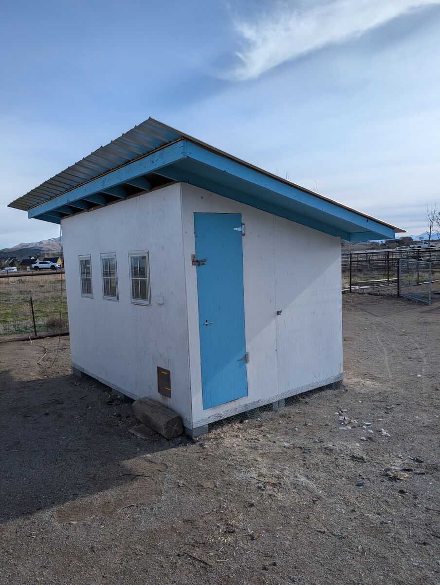 8x12 walk in chicken coop