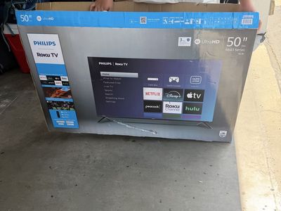 Philips 50" 6643 Series 4K UltraHD Roku Smart TV - New in Box