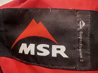MSR SuperFusion 3 Tent Red