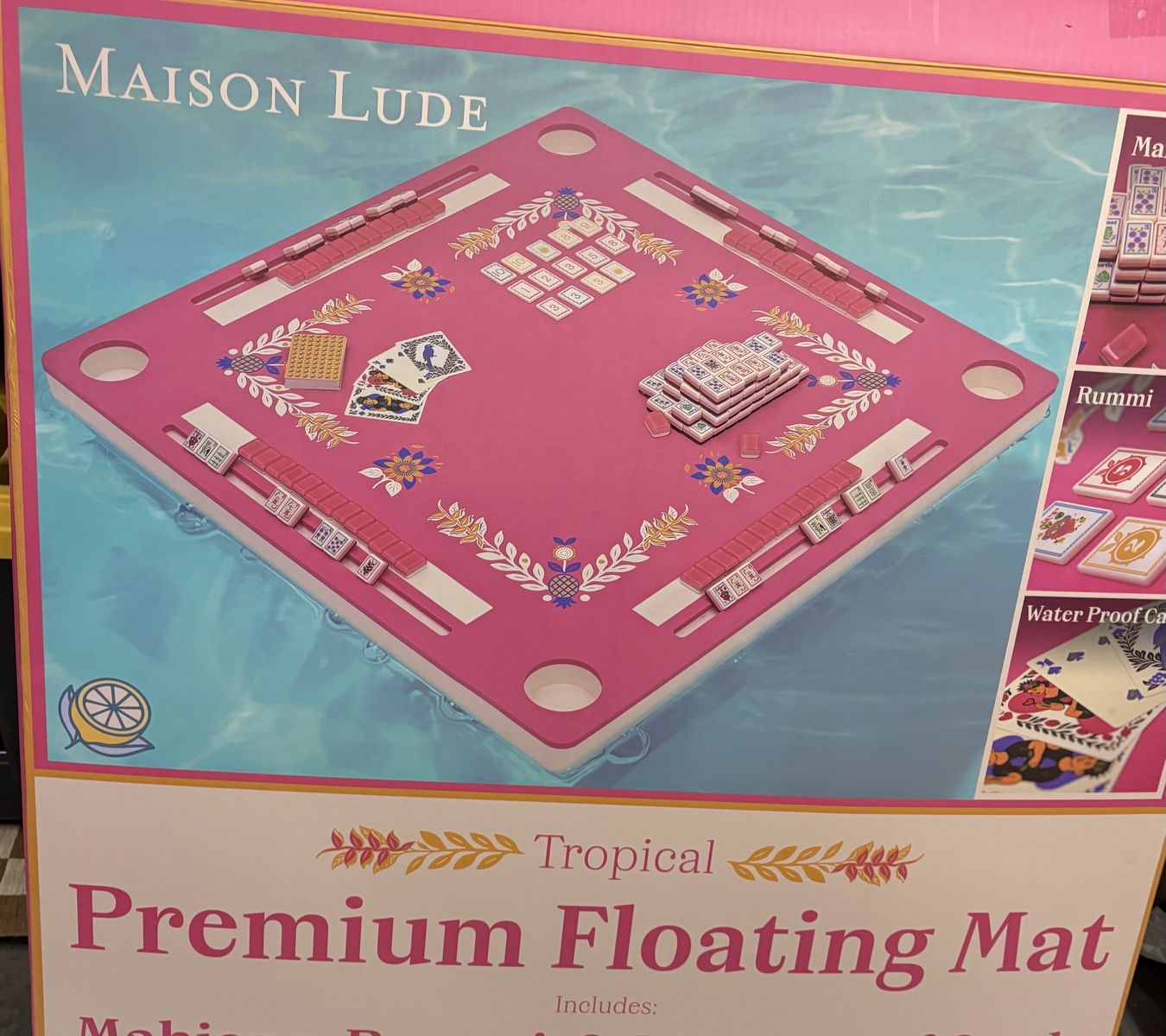 Floating Mat for Mahjong