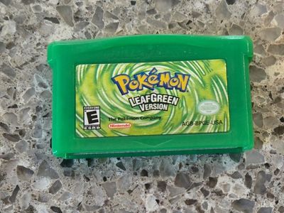 Authentic PokeMon Leafgreen for Gameboy Advance! trades considered!