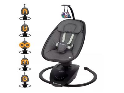 Brand New in Box Baby Trend Nu-Motion Infinity Swing with Interactive Display - Midnight Black