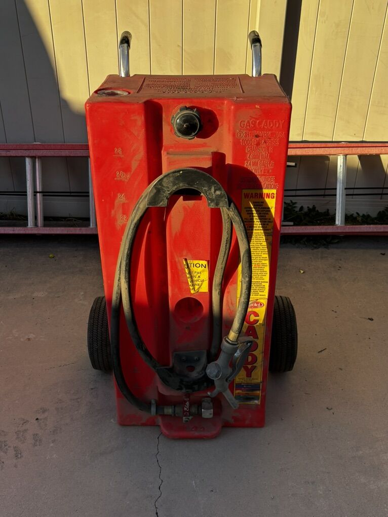 Used 28 gallon Gas Caddy