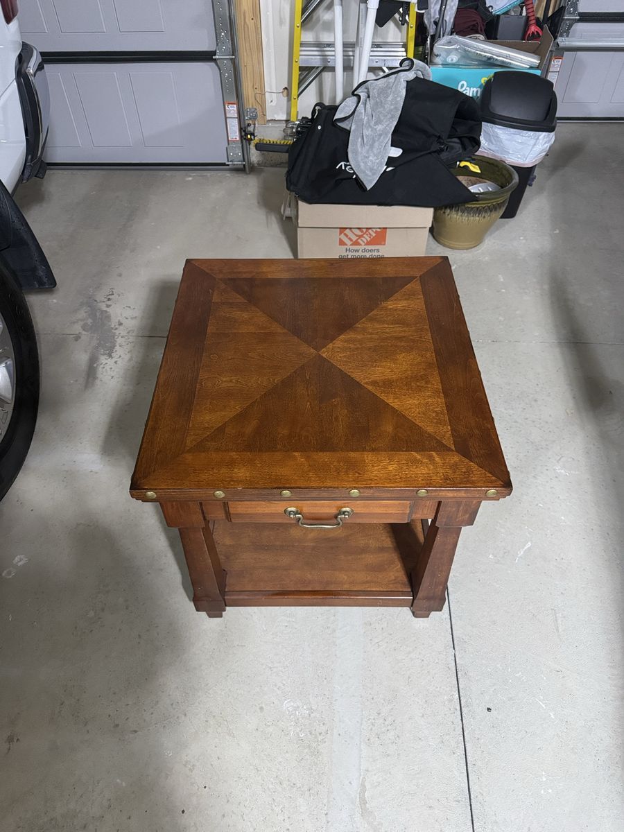 Cherry End Table