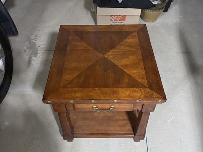 Cherry End Table