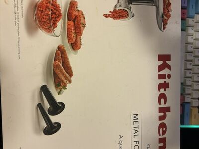 Kitchenaid Metal Food Grinder Attachment