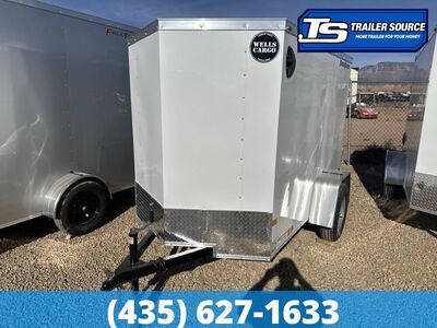 5x8 Wells Cargo FastTrac Enclosed Cargo Trailer - 5'6" Interior - 3.5K GVWR