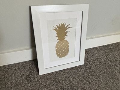 Wall art and frame