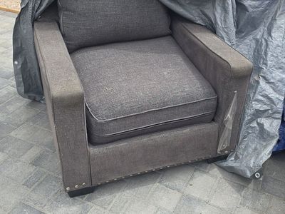3 piece sofa grey