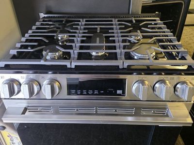 New Lg gas range