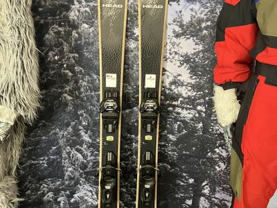 Used Head Kore 94 Ti 156cm Skis w/ Tyrolia Attack LYT 13 Bindings