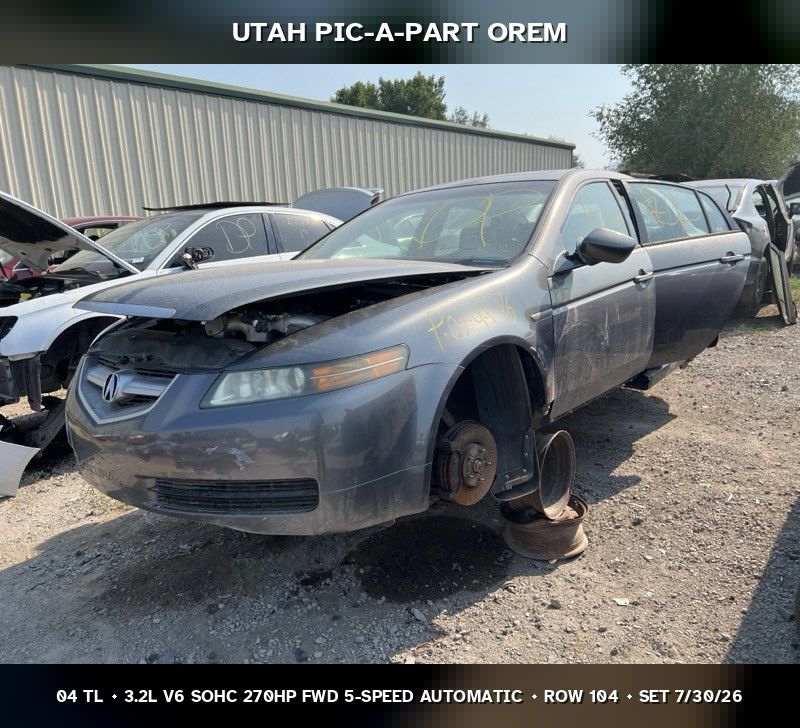 Just In! 2004 Acura TL Parts - UTPAP Orem