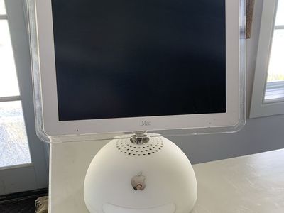 Vintage IMAC Flat Panel 2003 Computer