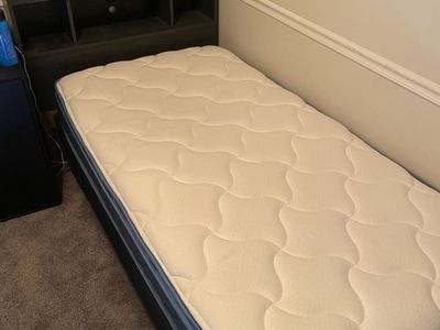 Kids Twin Bed With Headboard Storage