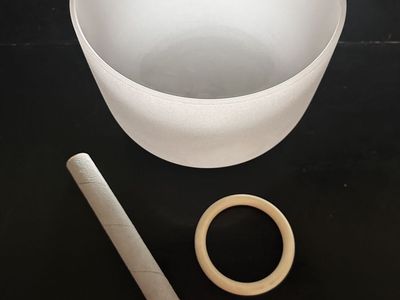 F Note Crystal Singing Sound Bowl Heart Chakra