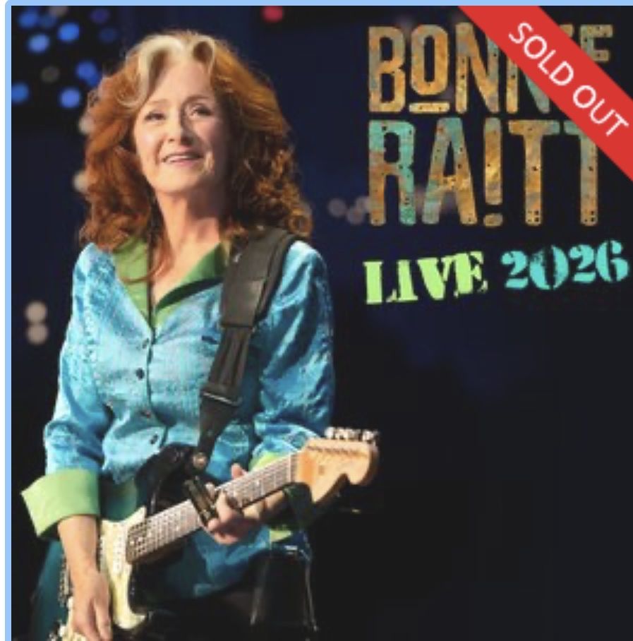 Bonnie Raitt VIP Seats Front Row Reserved 