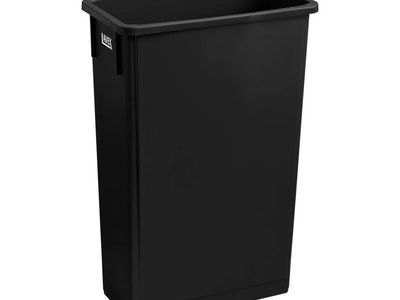 New Lavex 23 Gallon Slim Rectangular Trash Can