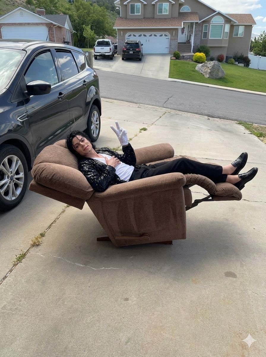 La-Z-Boy Maverick oversized recliner chair
