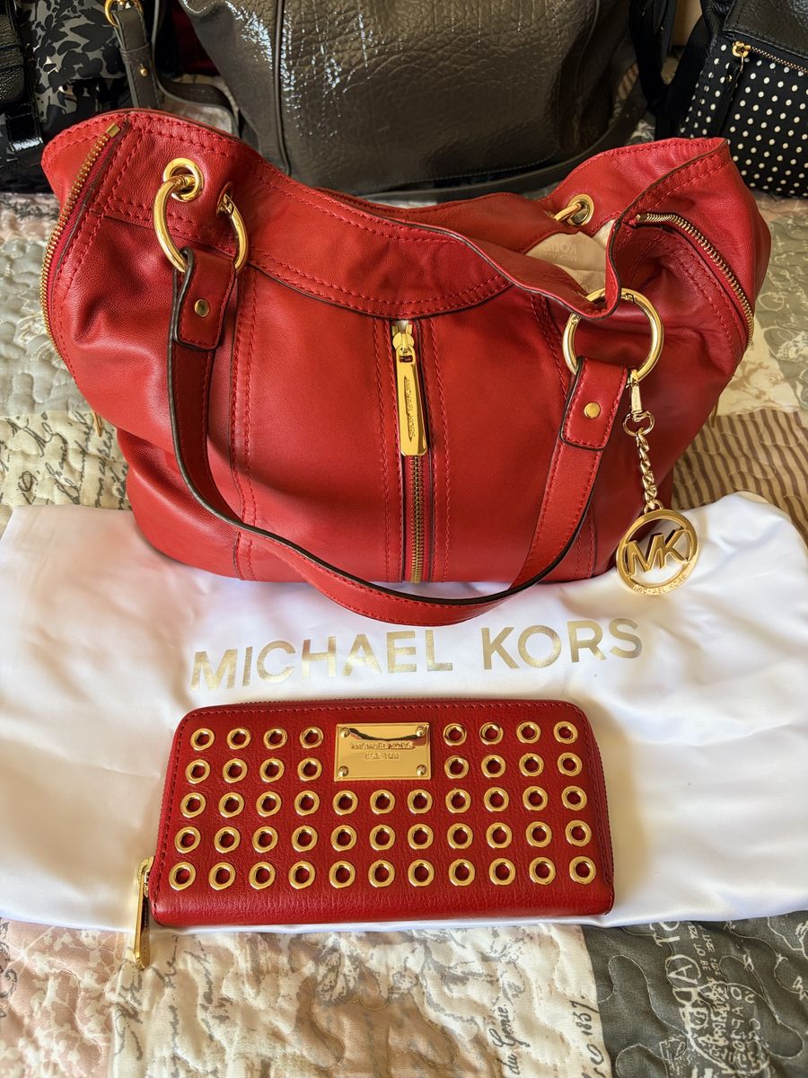 Michael Kors Purse and Wallet set