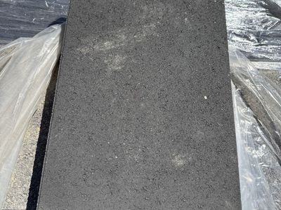 Dark Gray Concrete Stepping Stones / Pavers for Walkway