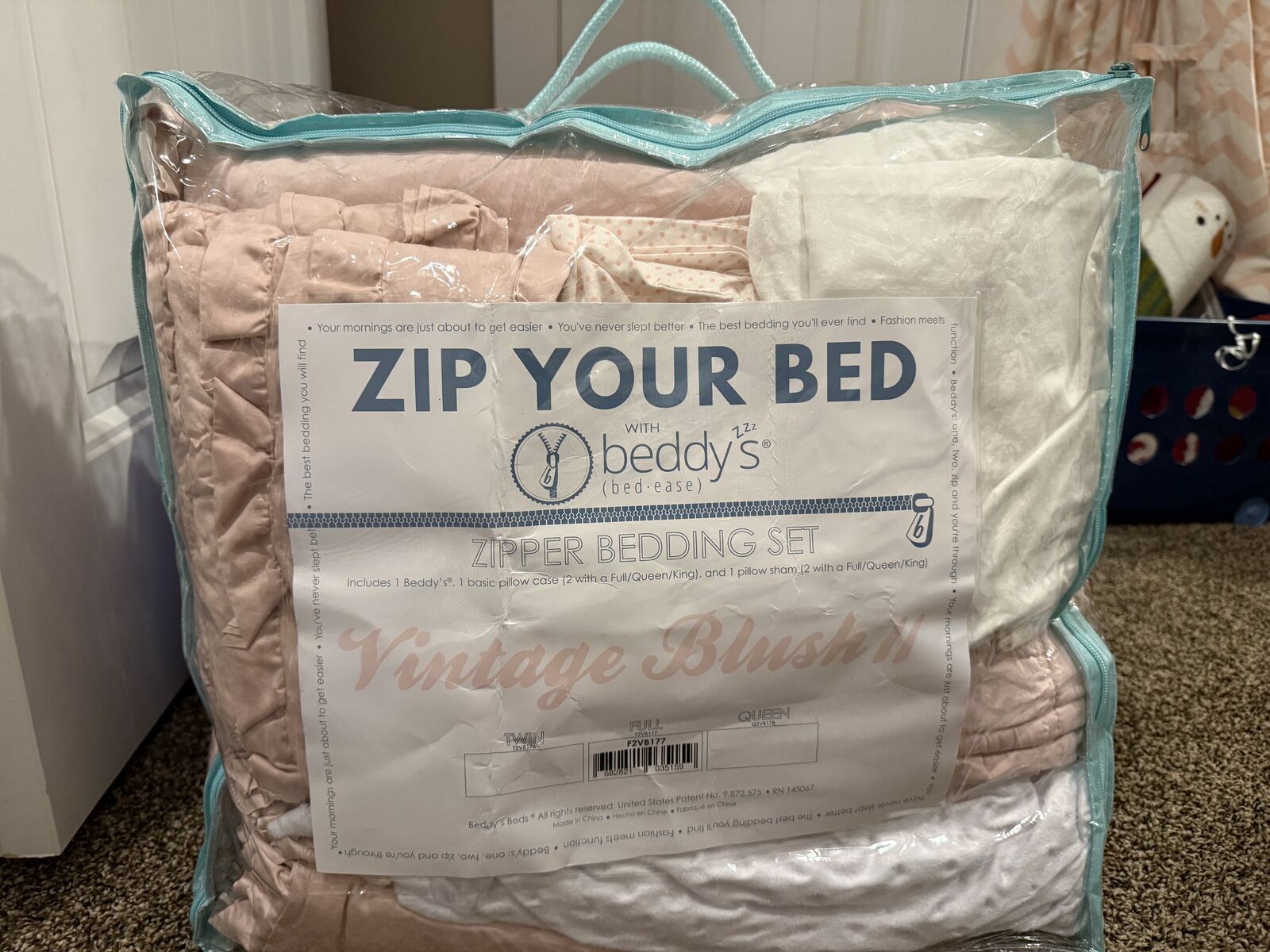 Beddy's Vintage Blush Full Size Bedding