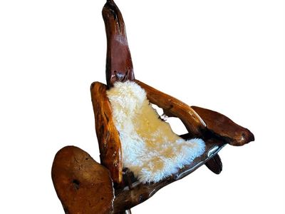 Redwood Burl Chair