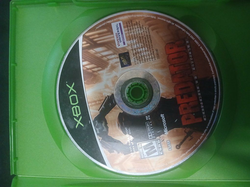Predator concrete jungle xbox original game 2