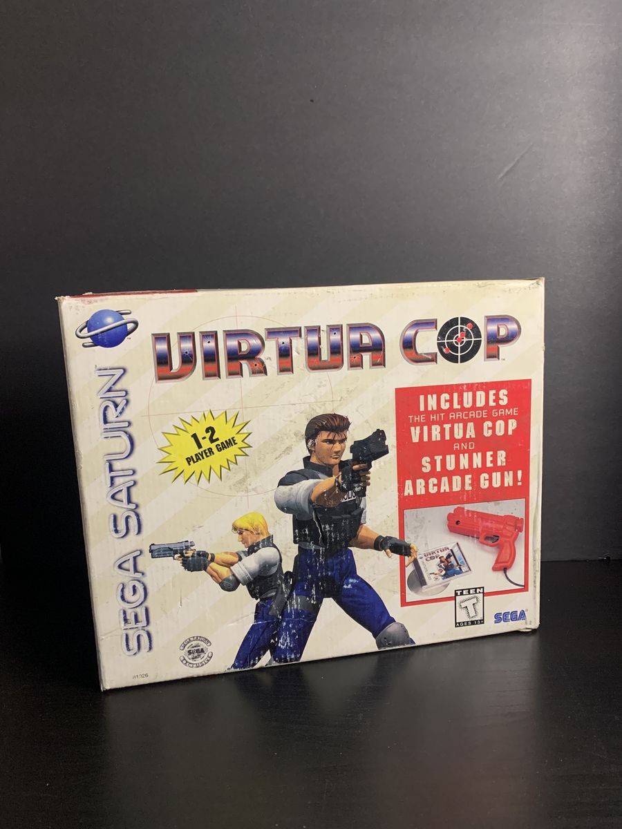 Virtua Cop Sega Saturn Bundle