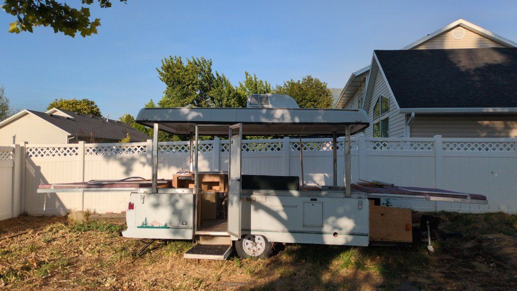 Used Pop-Up Camper Trailer - Project RV, As-Is Condition