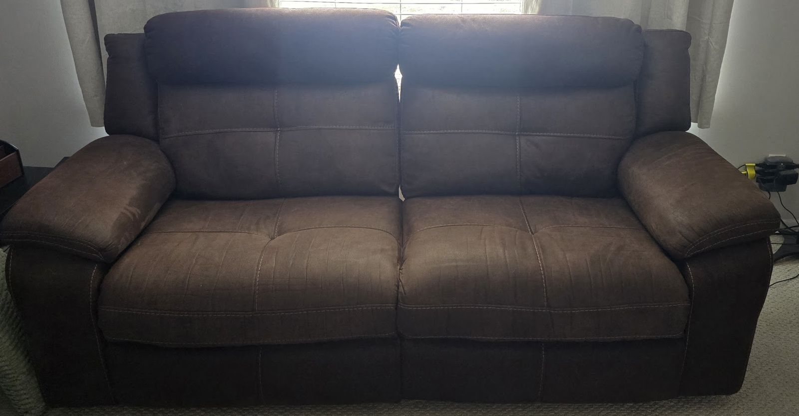 FREE Electric Reclining Sofa & Loveseat Set