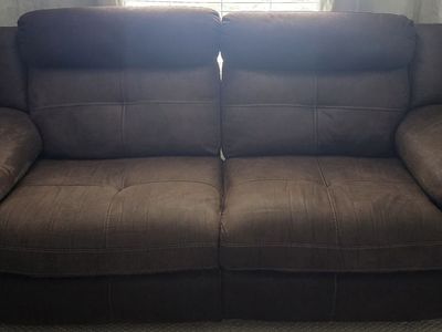 FREE Electric Reclining Sofa & Loveseat Set