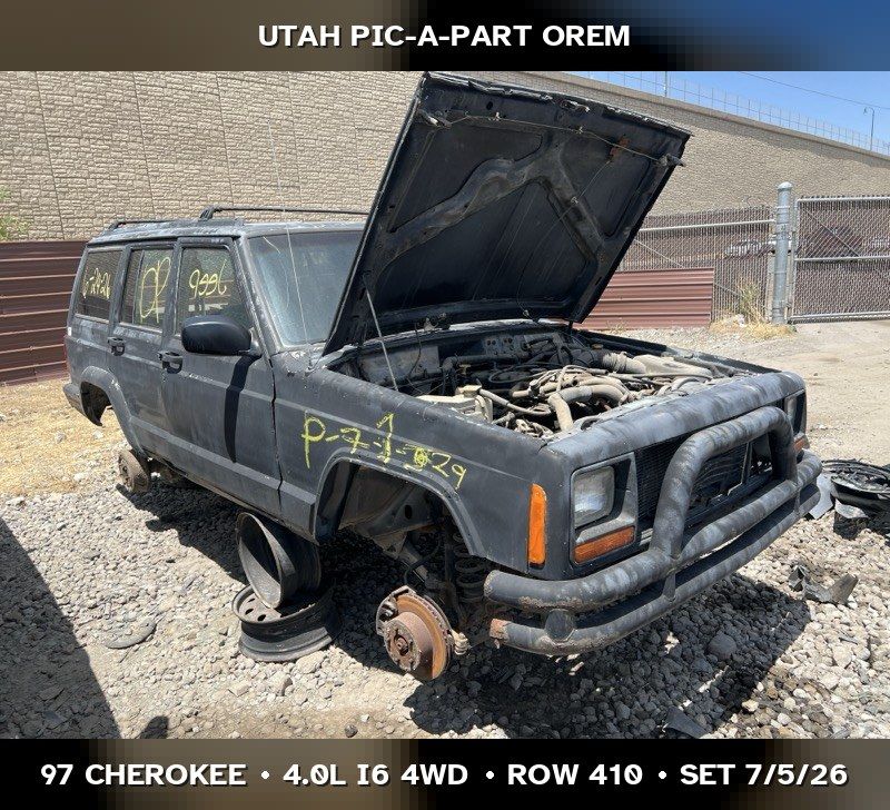1997 Jeep Cherokee XJ Parts - UTPAP Orem