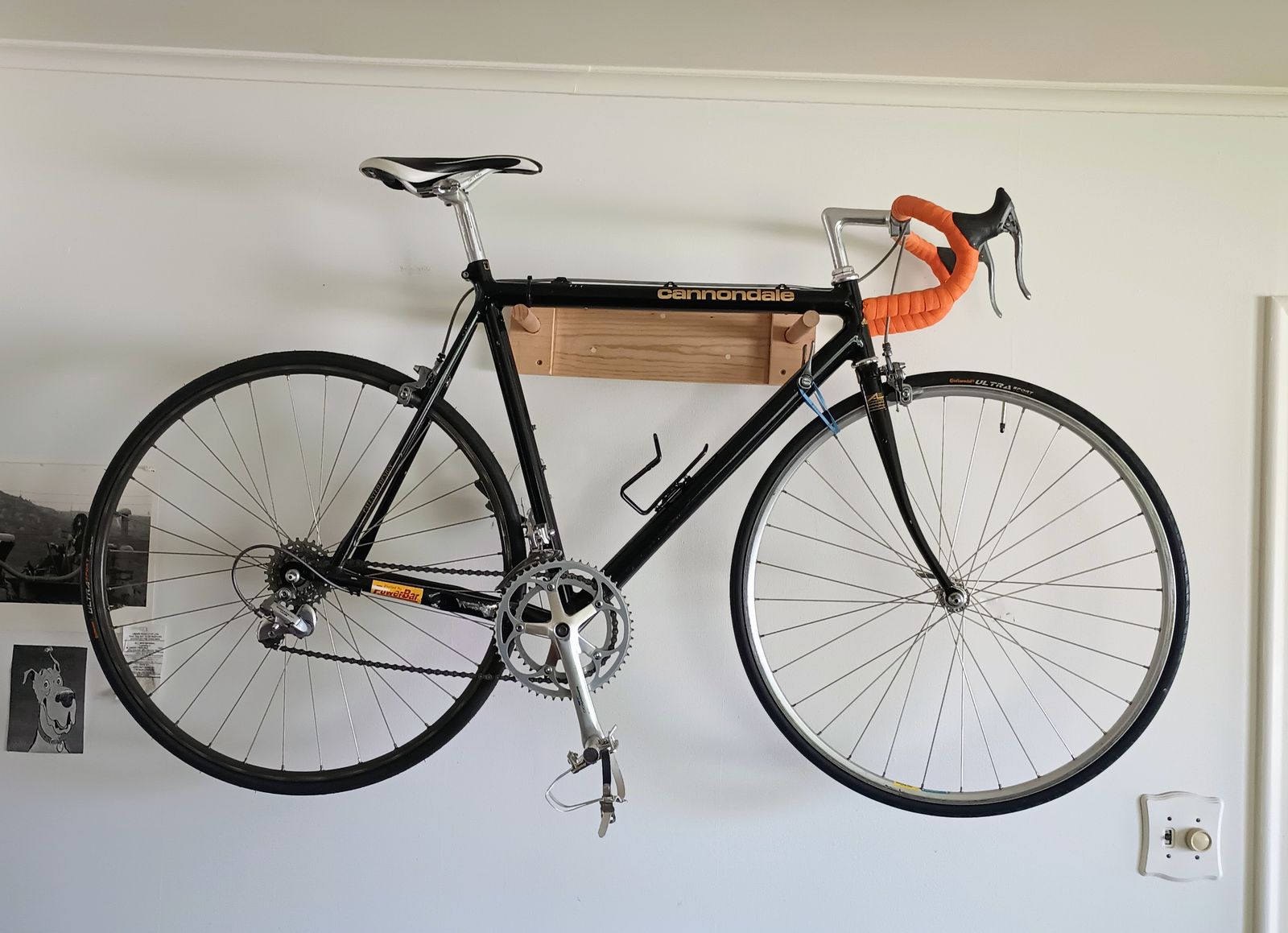 '87 to '90 Cannondale Black Lightning with nice upgrades