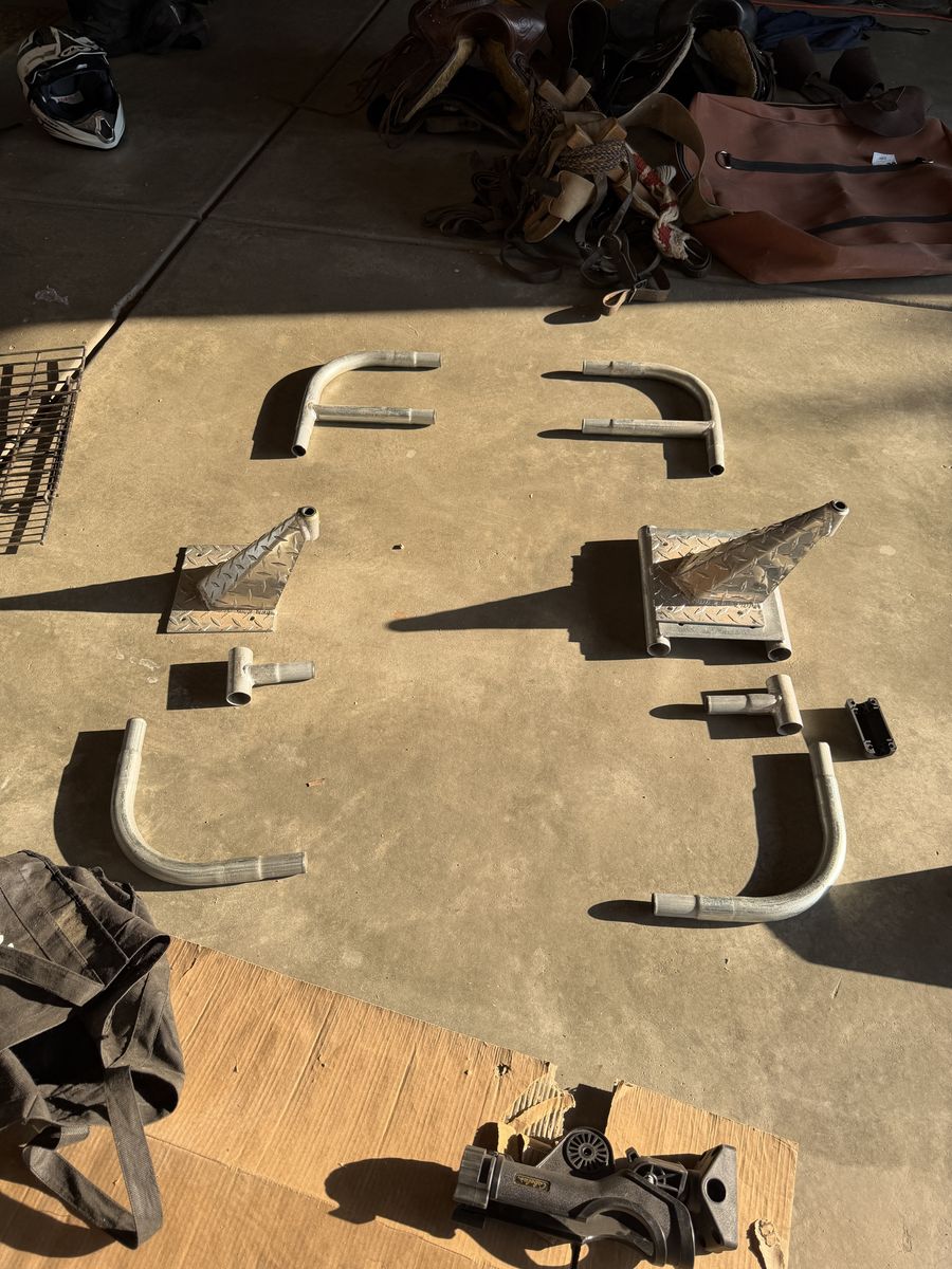 Raft frame parts to build your own frame from these parts.