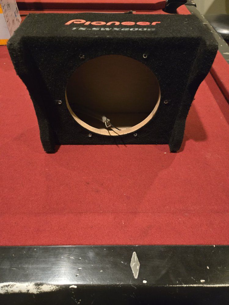 pioneer ts-swx2002 8in subwoofer box