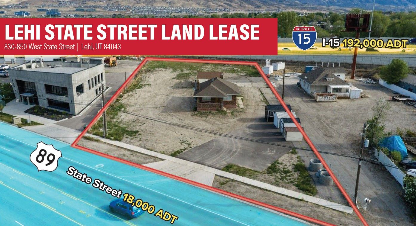 Lehi State Street Land Lease - 1.11 Acres - Lehi, UT