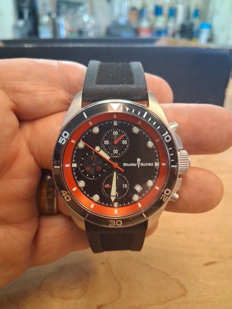 Studer Schild Morse Men's chronograph sport watch