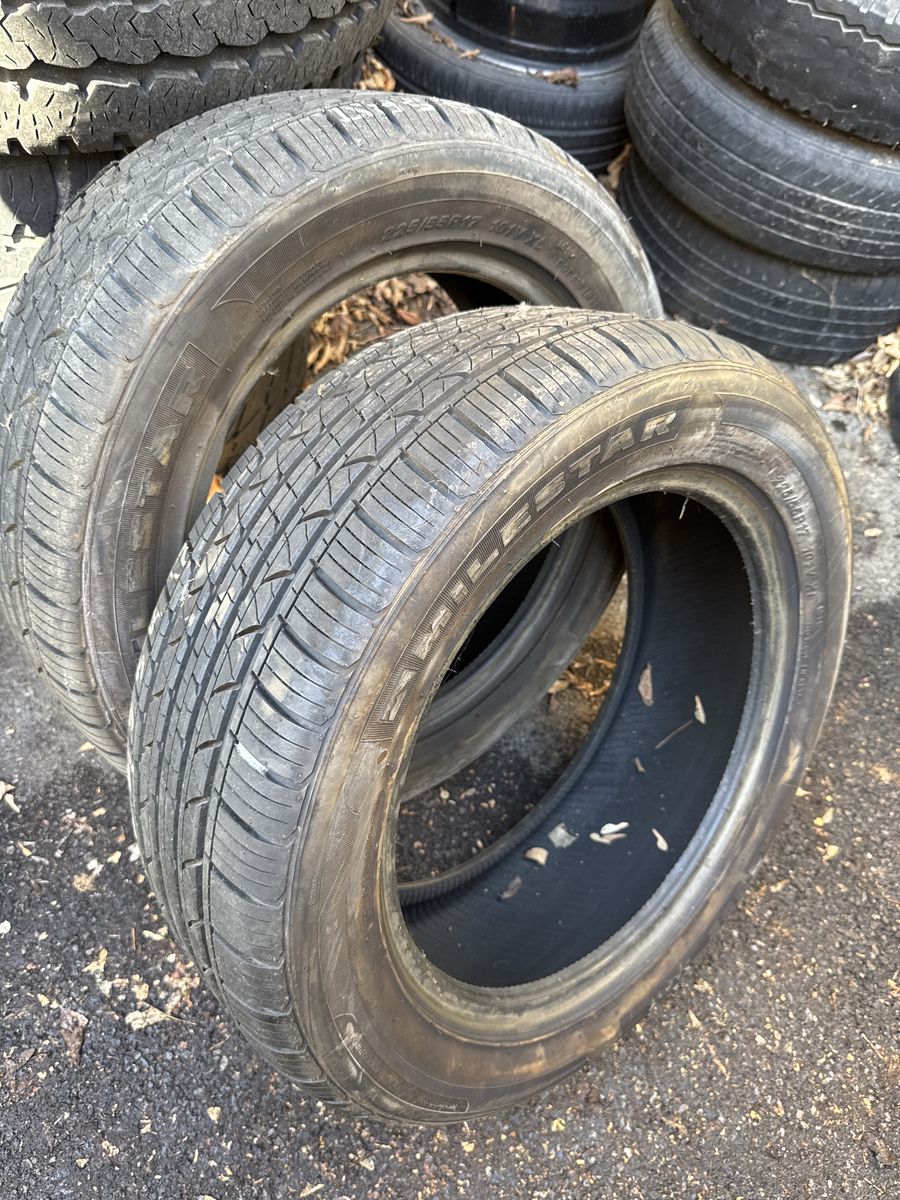 (2) NEW MileStar 225/55R17  MS932 Sport All Season