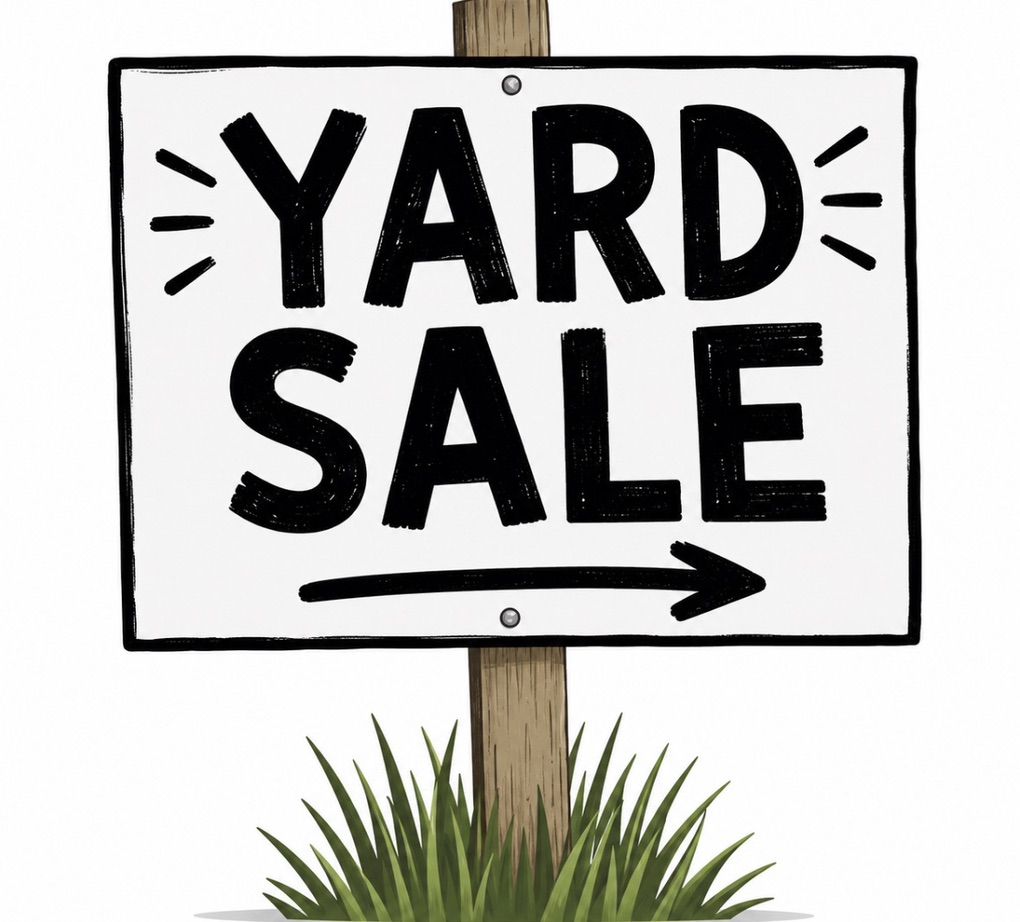 Fall Yard sale