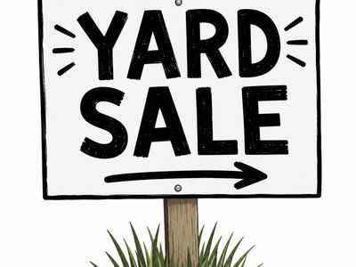 Fall Yard sale