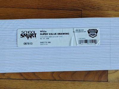 School smart supervalu drawing 12x18 500 sheets
