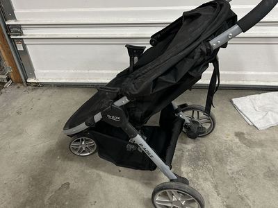 Britax B-AGILE Lightweight Stroller - Black & Silver