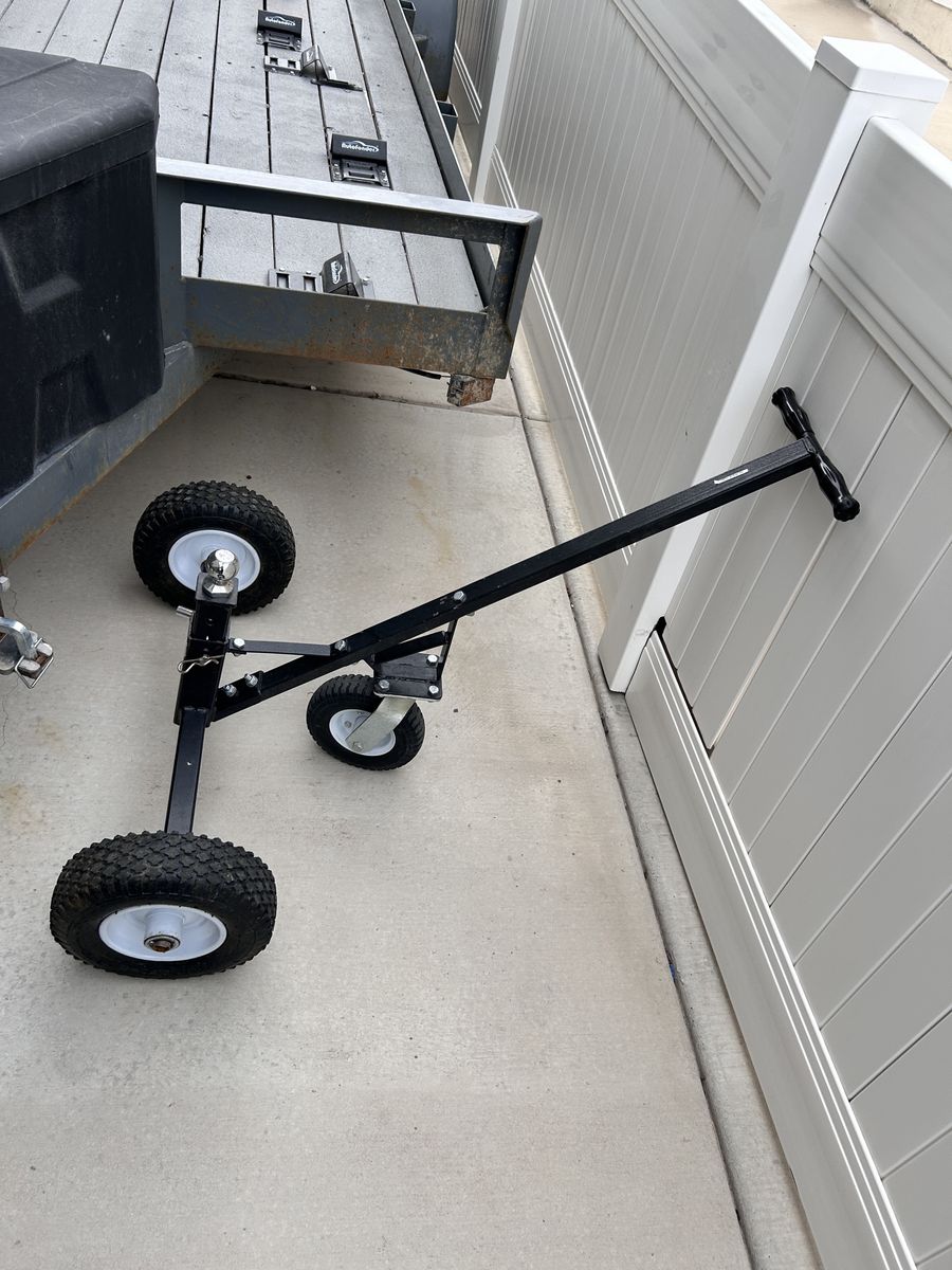 Heavy duty HD trailer dolly three wheel