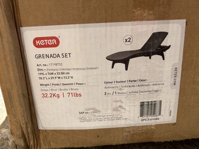 Keter Grenada Lounge Set
