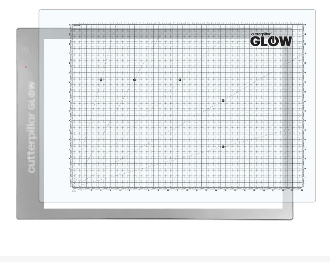 cutterpillar glow premium lightboard new crafters quilters artists