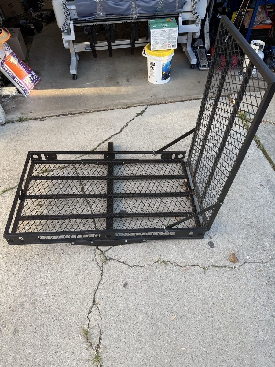 Hitch Mounted Wheelchair & Scooter Carrier