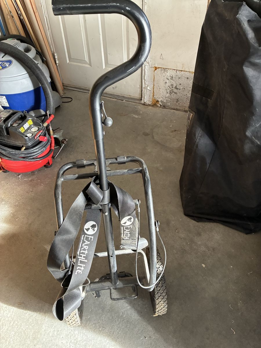 Earthlite Portable Massage Chair Cart Dolly for Transporting Massage Table.