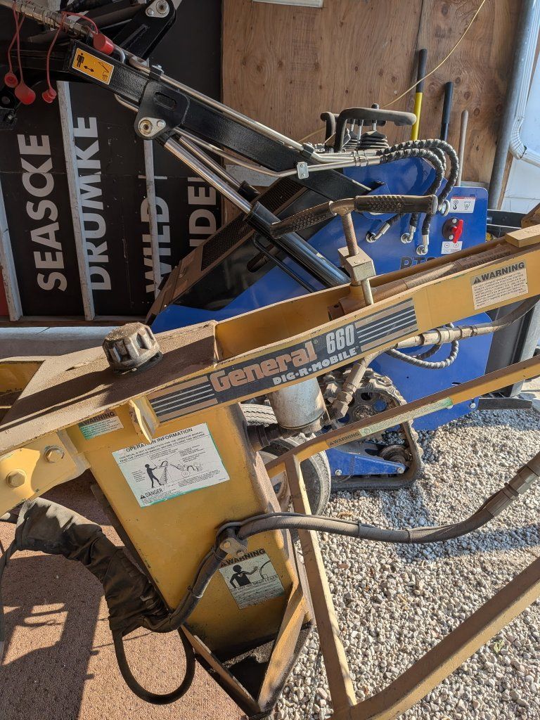 General 660 Dig-R-Mobile Hole Digger - Heavy Duty Industrial Equipment