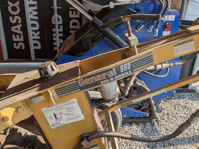 General 660 Dig-R-Mobile Hole Digger - Heavy Duty Industrial Equipment